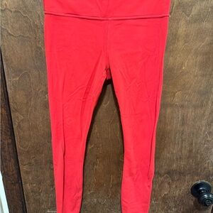 Athleta Red Leggings - Soft
